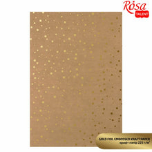 Papiere na scrapbooking s metalickými prvkami A4