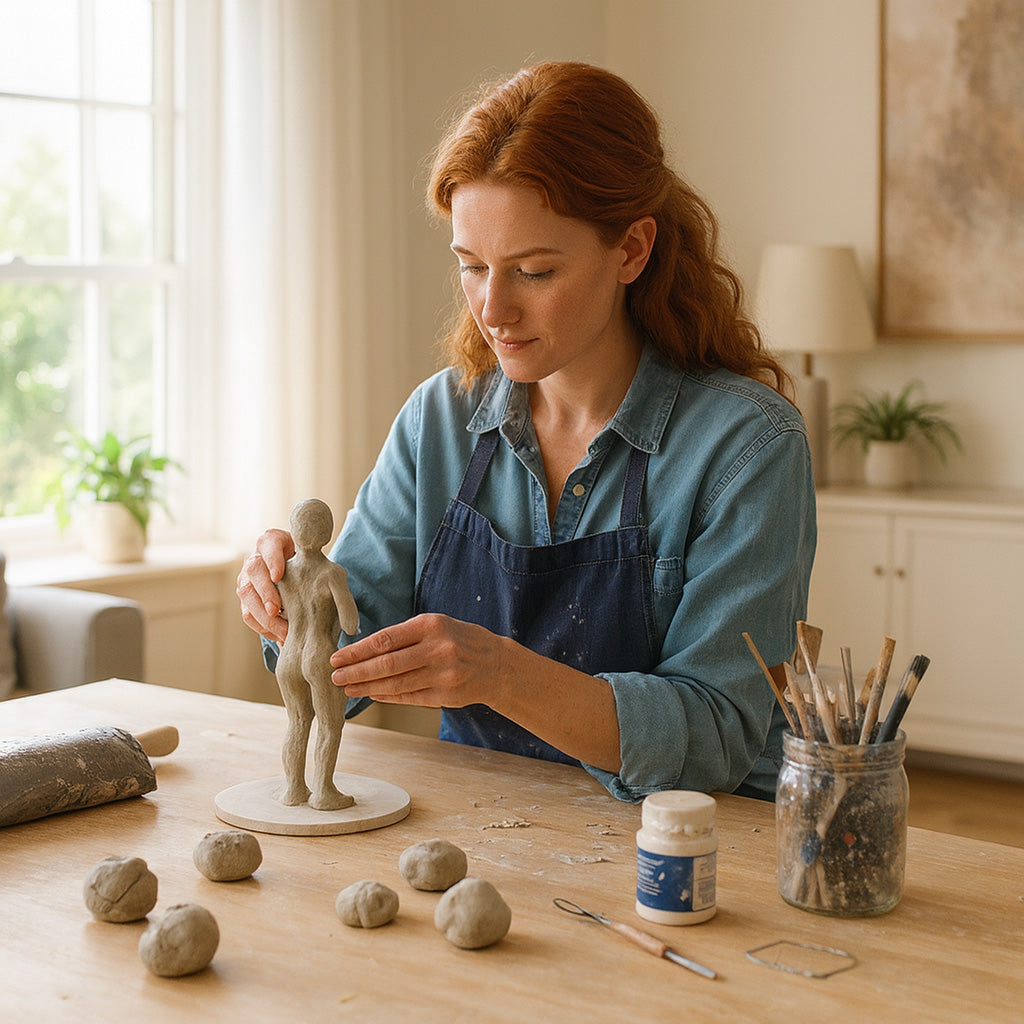 Samotvrdnúca modelovacia hmota ARTMIE Clay with me 500 g — obrázok 4