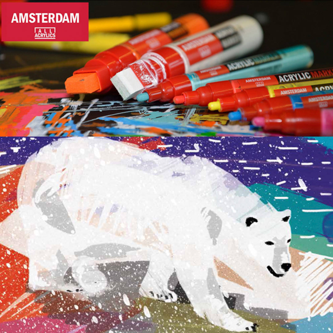 Amsterdam Marker für Künstler