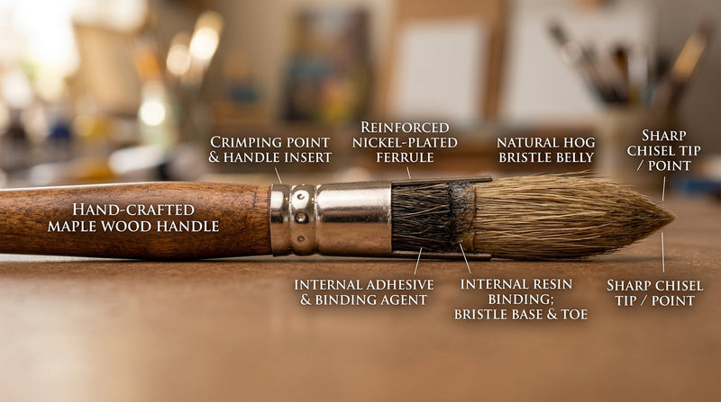 What Do You Know About the Anatomy of a Paintbrush?