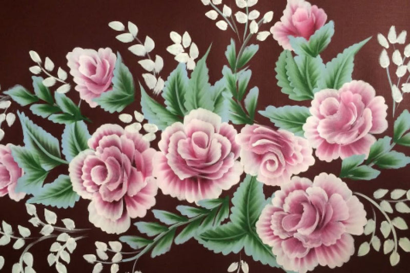 Какво представлява техниката One Stroke Painting
