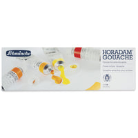 Kvašové farby Schmincke HORADAM v kovovom sete, 12 x 5 ml