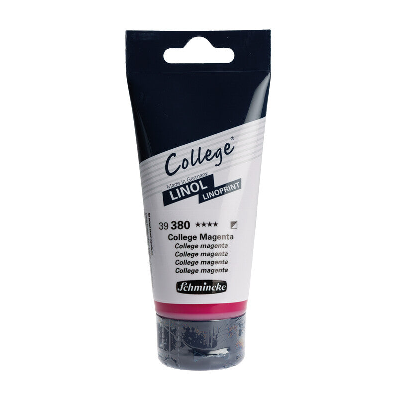 Farba na linoryt Schmincke College Linol 75 ml – 380 College purpurová