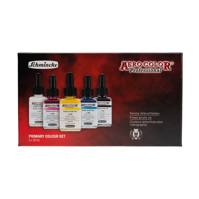 Sada farieb Schmincke AERO COLOR, 5 x 28 ml, primárne farby