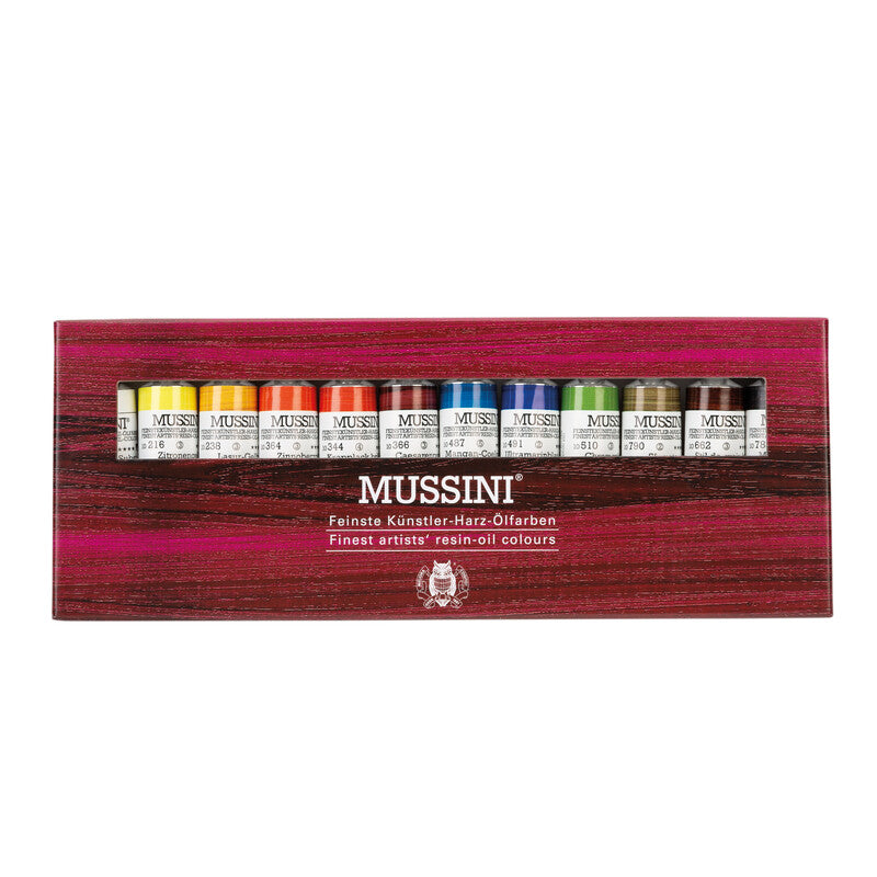 Schmincke MUSSINI kartónový set, 12 x 15 ml