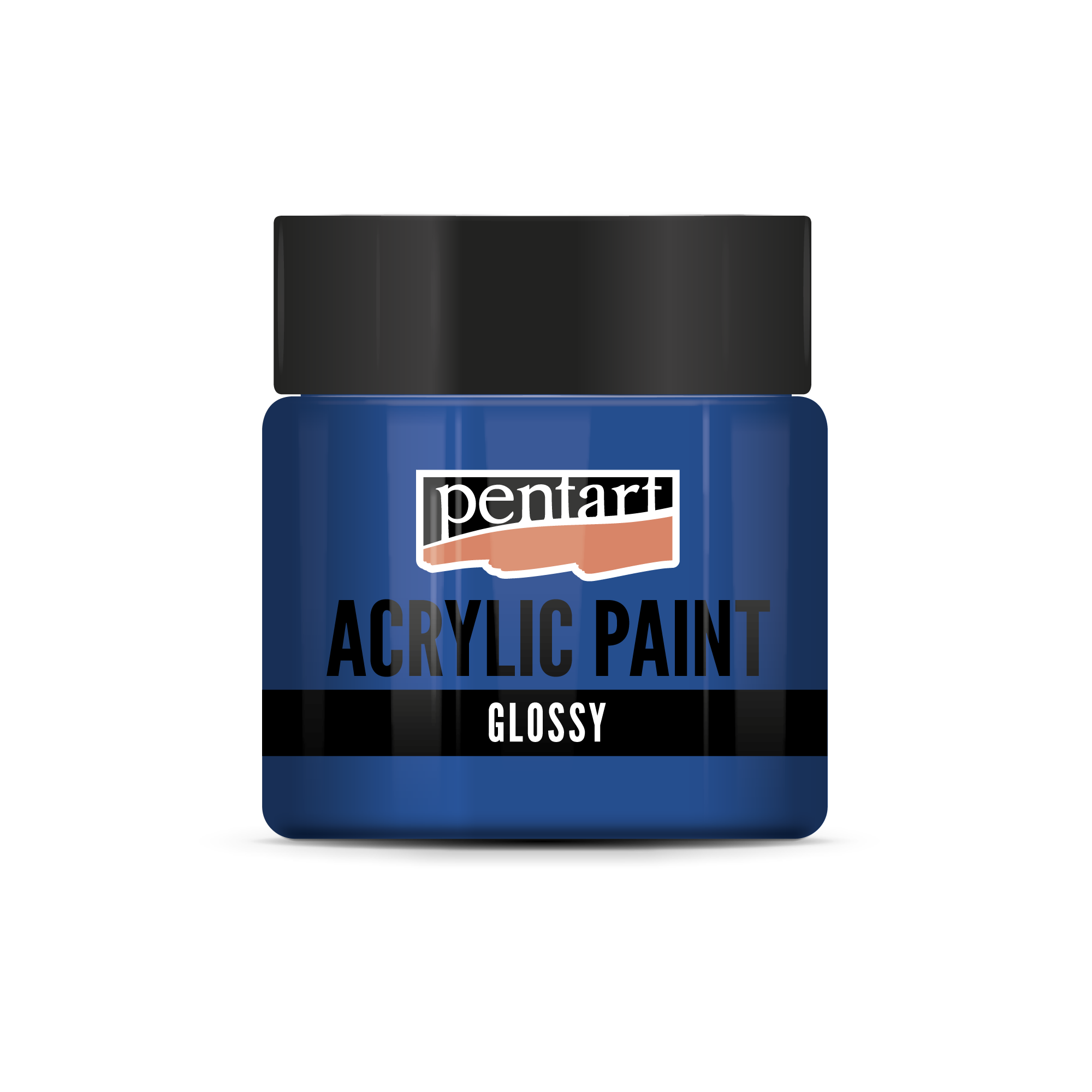 acrylic paint glossy 50 ml – modrá