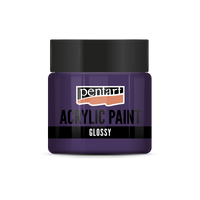 acrylic paint glossy 50 ml – ametystová