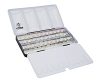 Schmincke HORADAM akvarelový kovový set, 36 x 1/2 panvička