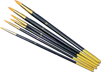 Sada kontúrovacích štetcov / 6 dielna – pointed, 6 pcs/pack, sizes 2,4,6,8,10,12