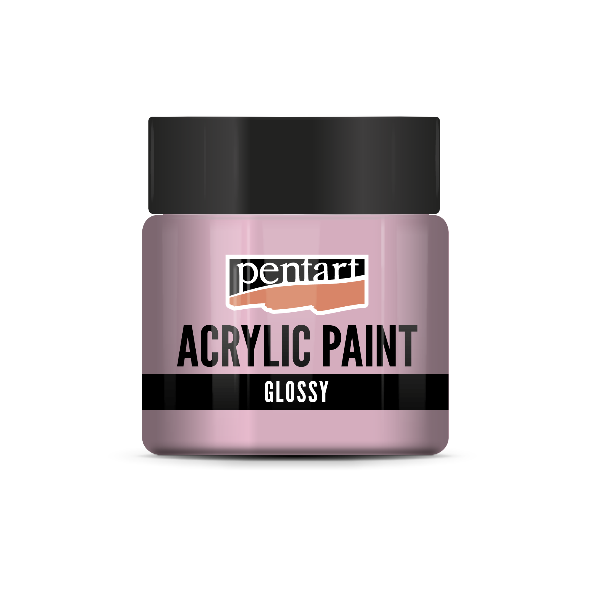 acrylic paint glossy 50 ml – ružová