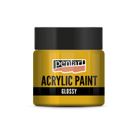 acrylic paint glossy 50 ml – slnečná žltá