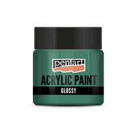 acrylic paint glossy 50 ml – tyrkysová
