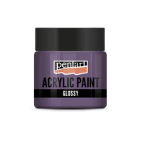 acrylic paint glossy 50 ml – tmavofialová