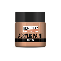 acrylic paint glossy 50 ml – lososová