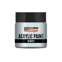 acrylic paint glossy 50 ml – ľadová modrá