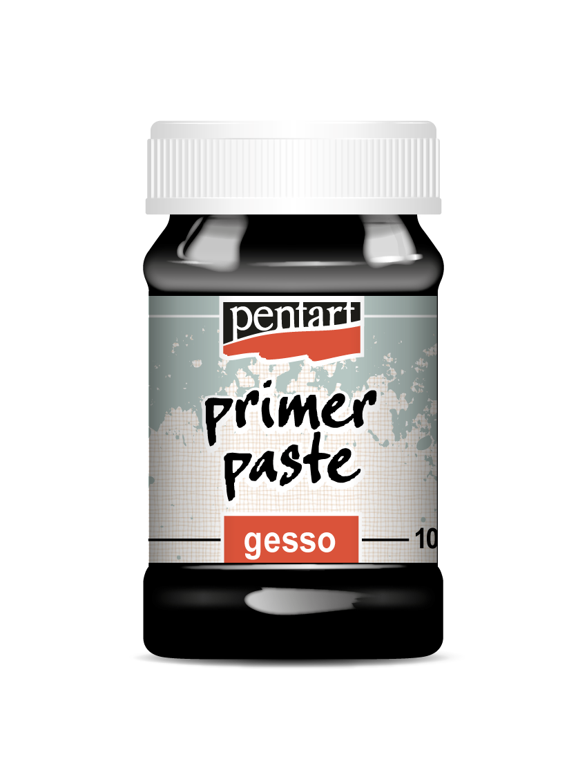 Podkladová pasta Pentart - 100 ml, čierna