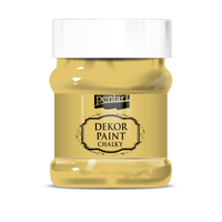 Dekoračná kriedová farba Chalky Pentart - 230 ml – tangerine