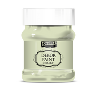 Dekoračná kriedová farba Chalky Pentart - 230 ml – lichen-green