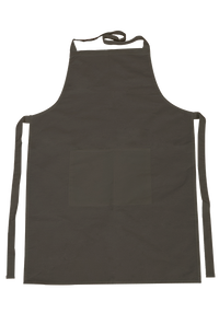 Bavlnená zástera s vreckom - 70 x 75 cm – cm black
