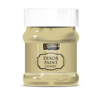 Dekoračná kriedová farba Chalky Pentart - 230 ml – egg-shell white