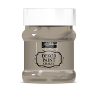 Dekoračná kriedová farba Chalky Pentart - 230 ml – sand