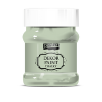 Dekoračná kriedová farba Chalky Pentart - 230 ml – country-green