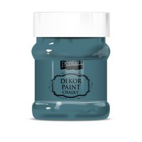 Dekoračná kriedová farba Chalky Pentart - 230 ml – poison-green