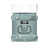 Dekoračná kriedová farba Chalky Pentart - 230 ml – country-blue