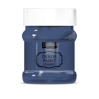 Dekoračná kriedová farba Chalky Pentart - 230 ml – denim
