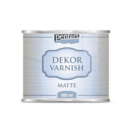 Dekoračný lak matný PENTART – 500 ml