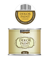 Dekoračná kriedová farba Chalky Pentart 500 ml – tangerine