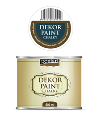 Dekoračná kriedová farba Chalky Pentart 500 ml – poison-green