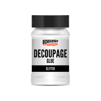 Decoupage lepidlo a lak s trblietkami Pentart - 100 ml