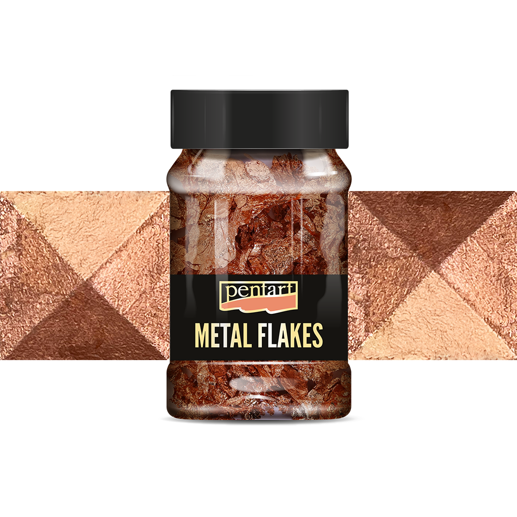Metalické vločky PENTART – M5