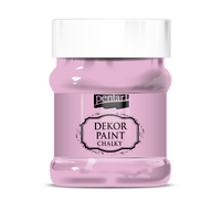 Dekoračná kriedová farba Chalky Pentart - 230 ml – baby pink