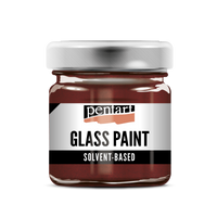 Farba na sklo PENTART 30 ml – medená