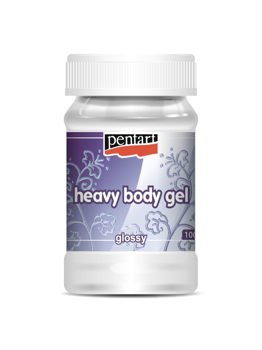 Lesklé gélové médium Pentart heavy body – 100 ml