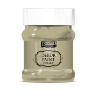 Dekoračná kriedová farba Chalky Pentart - 230 ml – vintage beige