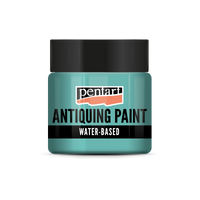antiquing paint 50 ml – patina modrá