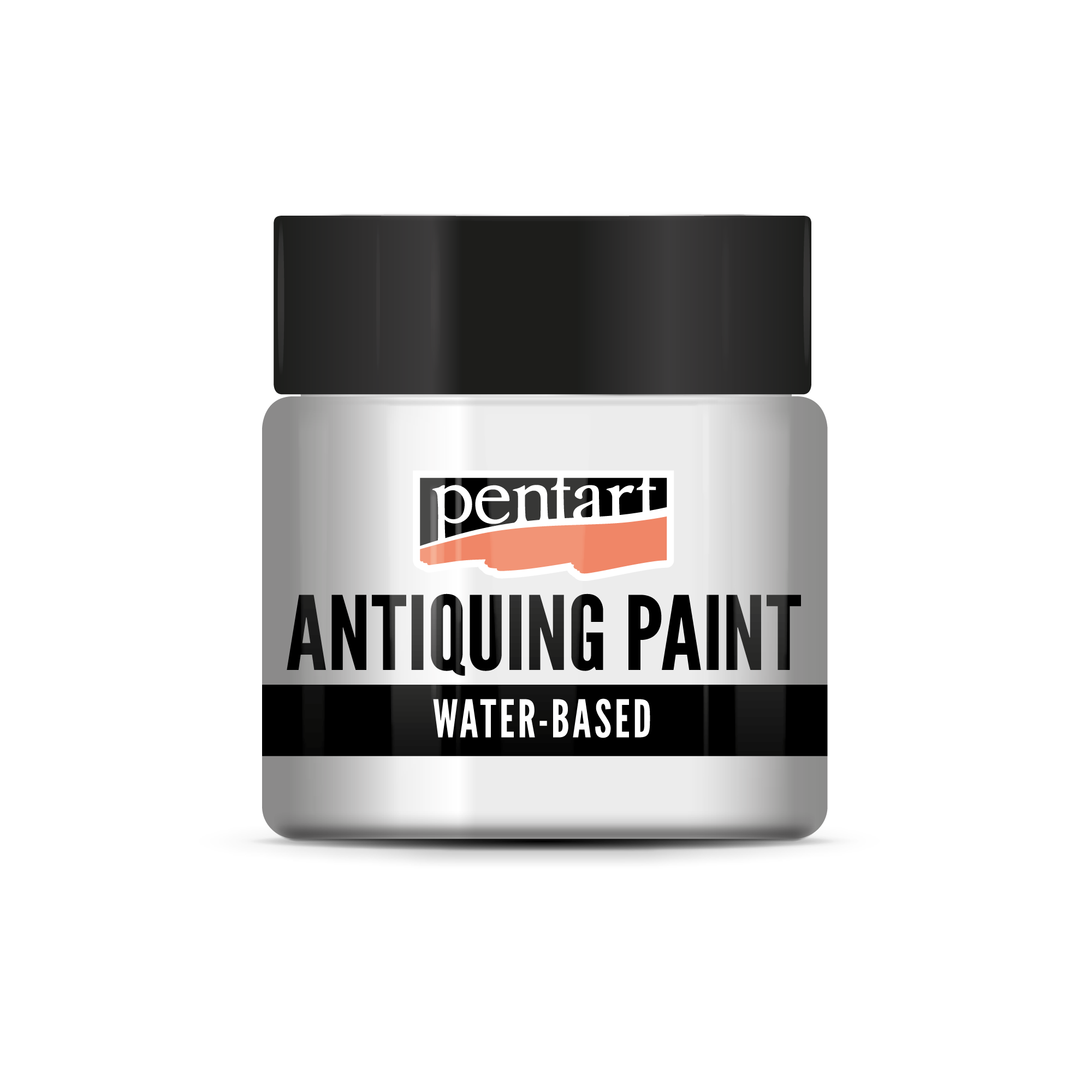 antiquing paint 50 ml – biela