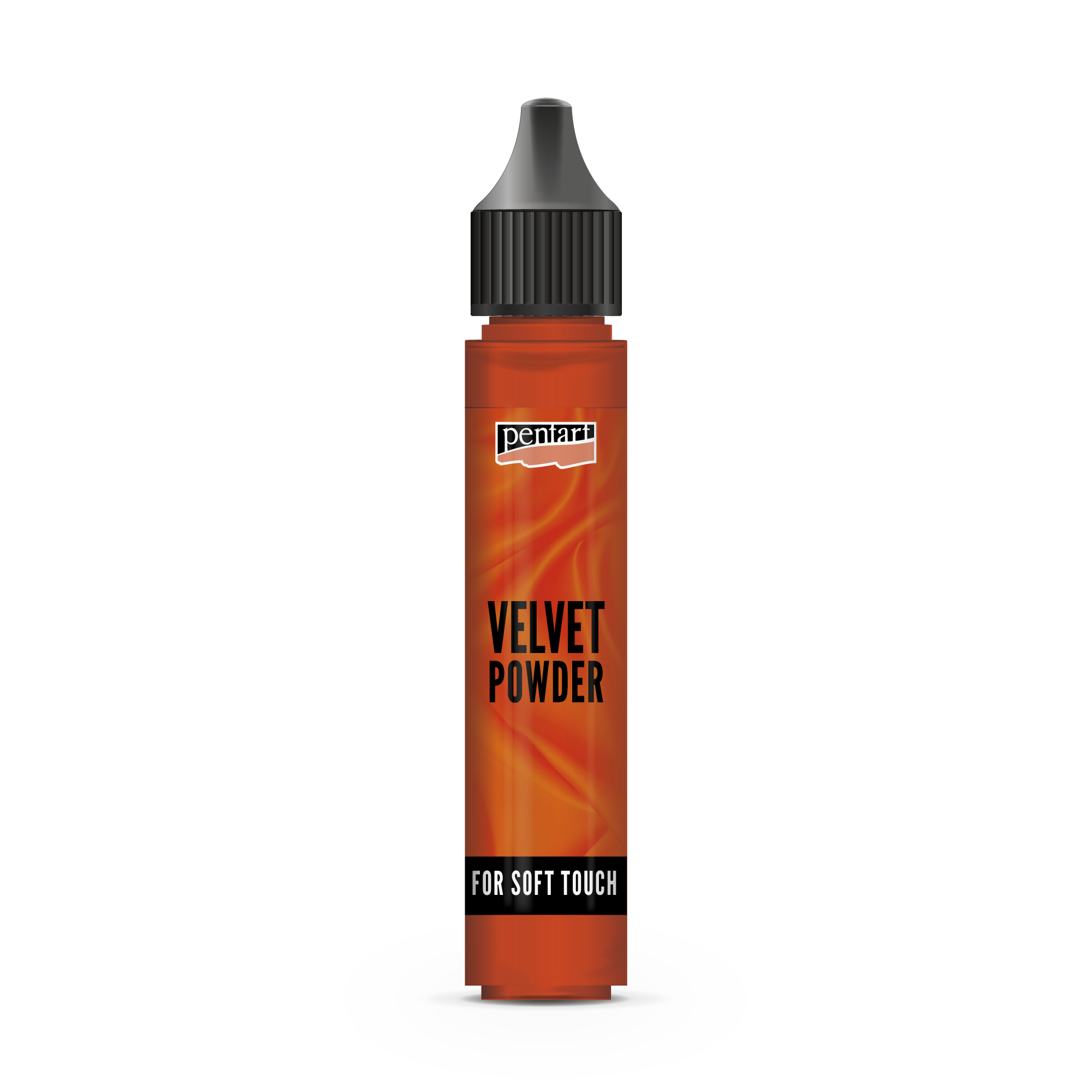 Zamatový prášok Pentart Velvet powder - oranžový 4 g