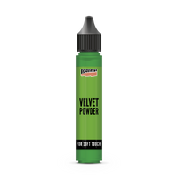 Zamatový prášok Pentart Velvet powder svetlozelený 4 g