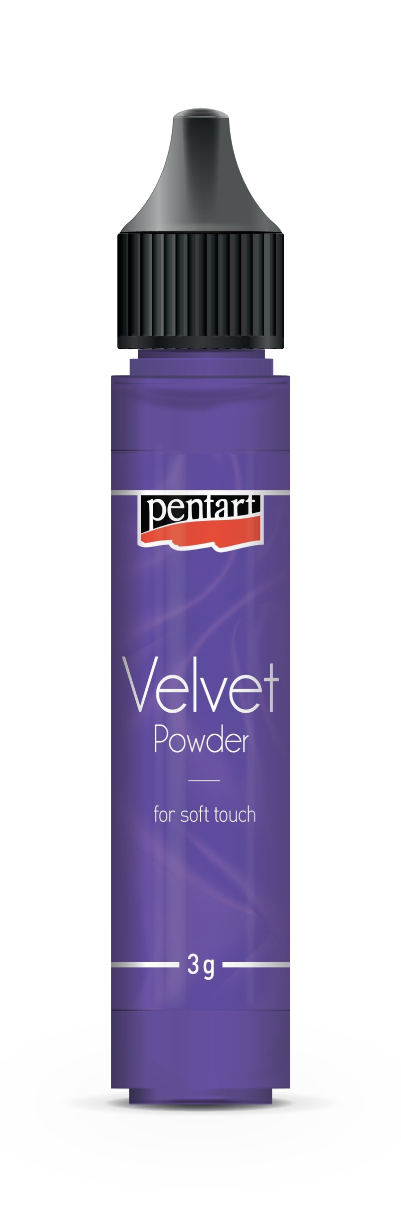 Zamatový prášok Pentart Velvet powder purple 3 g