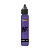 Zamatový prášok Pentart Velvet powder purple 3 g
