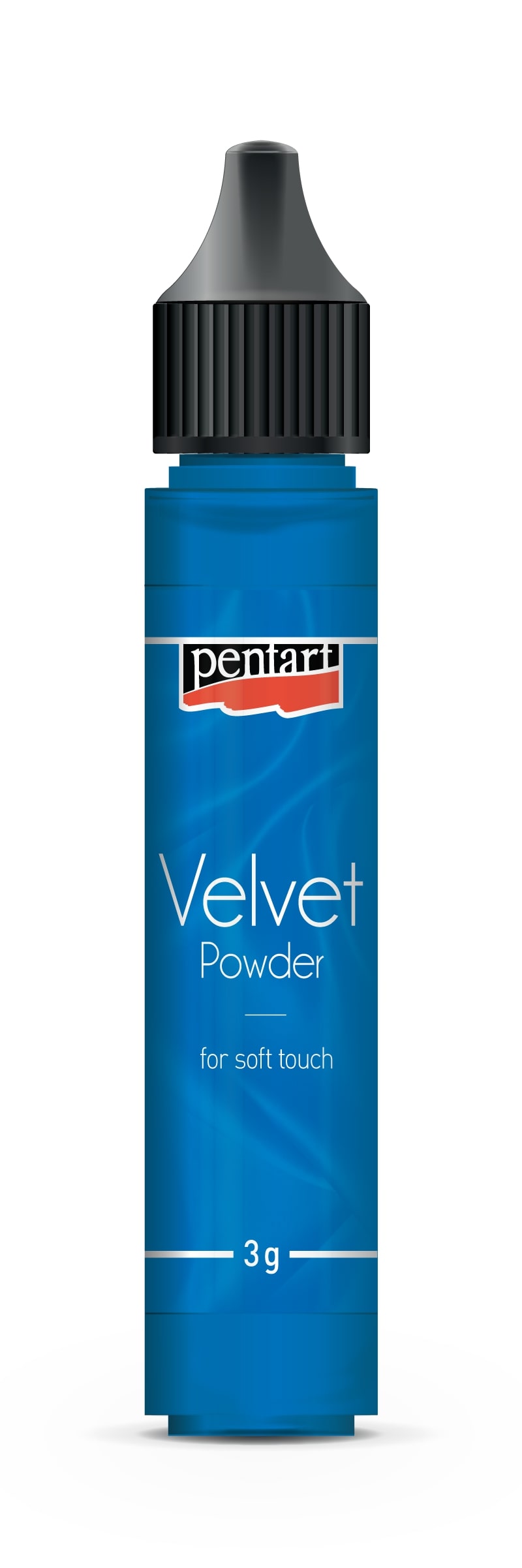 Zamatový prášok Pentart Velvet powder modrý 3 g