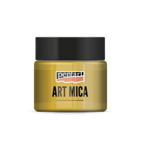 Pentart Art Mica trblietavý minerálny prášok sparkling gold 9 g
