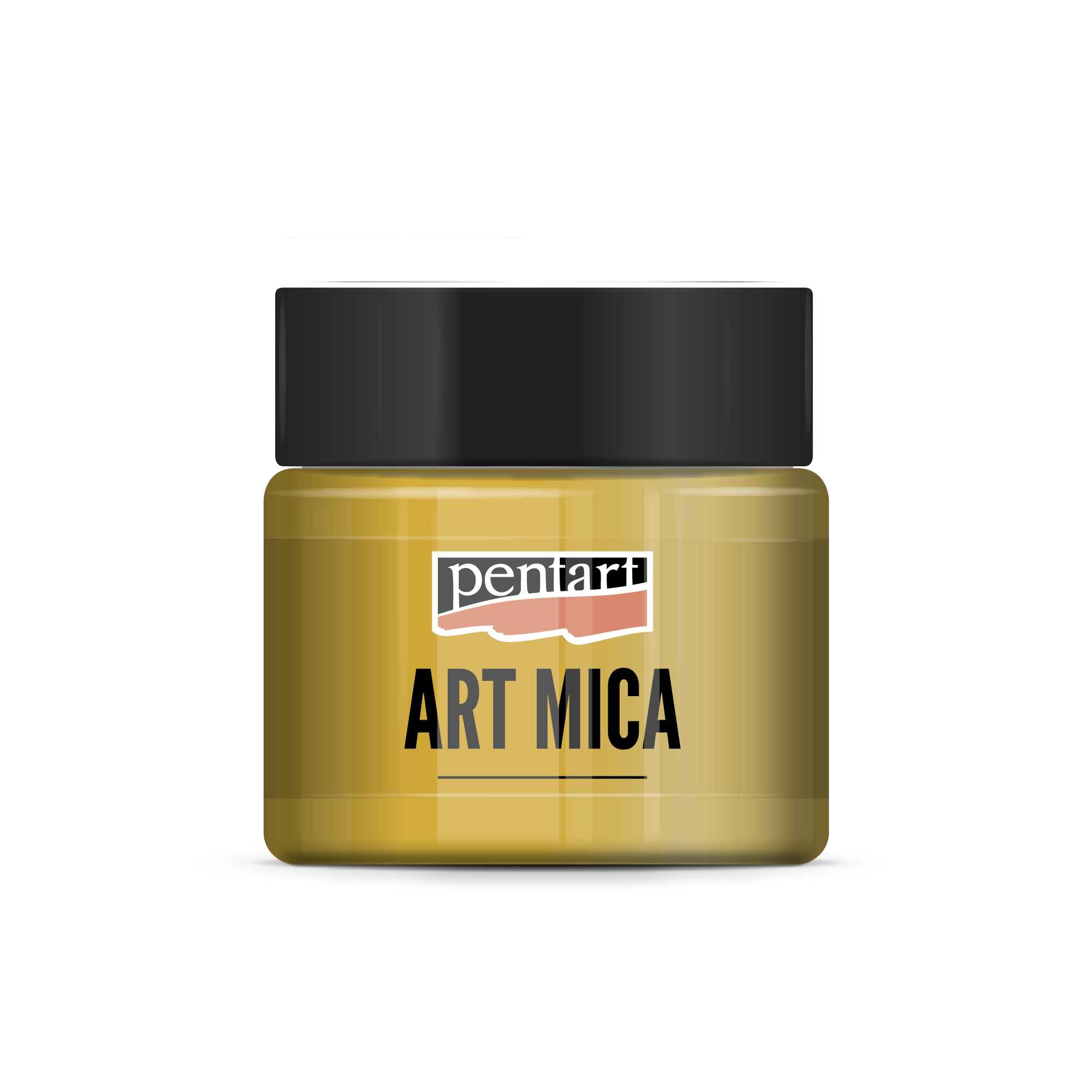 Pentart Art Mica trblietavý minerálny prášok sparkling gold 9 g