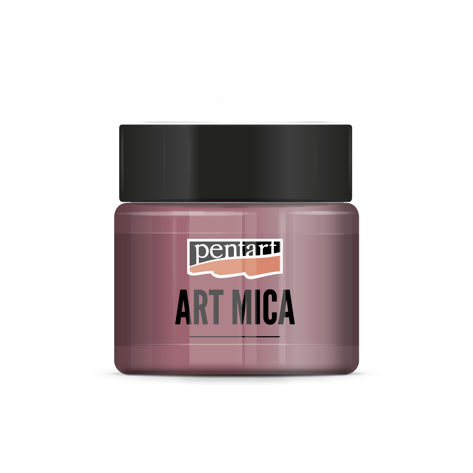Efektový minerálny prášok Pentart Art Mica ružový 9 g