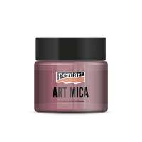 Efektový minerálny prášok Pentart Art Mica ružový 9 g