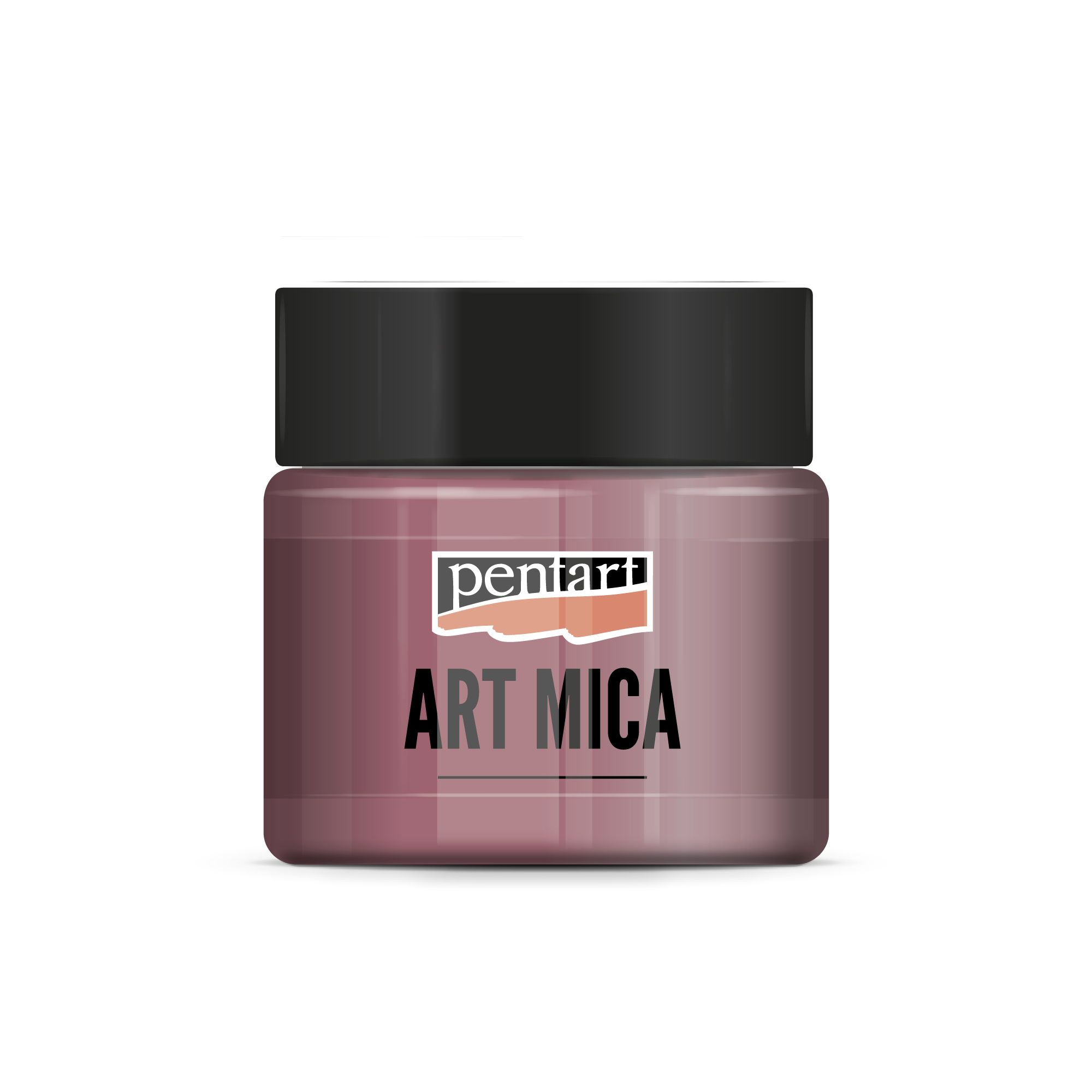 Efektový minerálny prášok Pentart Art Mica ružový 9 g